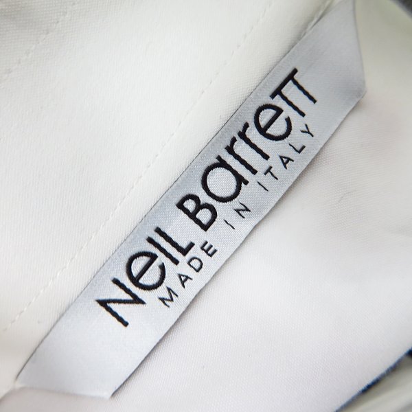 実際に弊社で買取させて頂いたNEIL BARRETT/ニールバレット 総柄 長袖ボタンシャツ/41の画像 2枚目