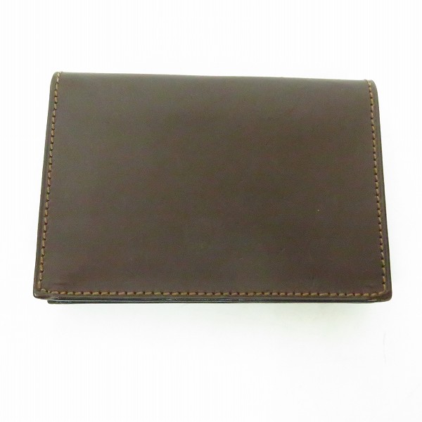 実際に弊社で買取させて頂いたdunhill/ダンヒル 名刺入れ/カードケース ブラウンの画像 1枚目