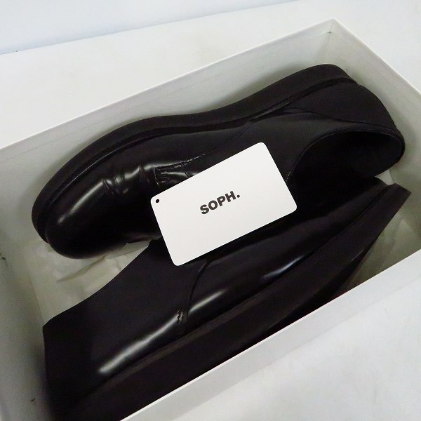 実際に弊社で買取させて頂いたuniform experiment×Amb/ユニフォームエクスペリメント×エーエムビー 18SS プレーントゥシューズ UE-180121/43の画像 7枚目