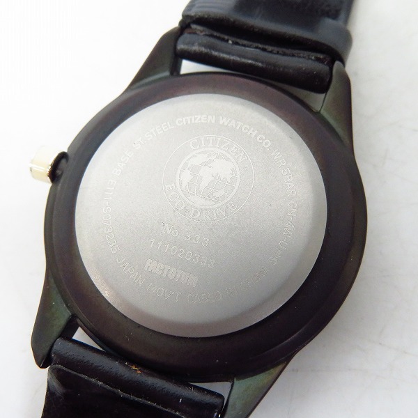 実際に弊社で買取させて頂いたCITIZEN×FACTOTUM/シチズン×ファクトタム 80th Anniversarry Collaboration エコドライブの画像 3枚目