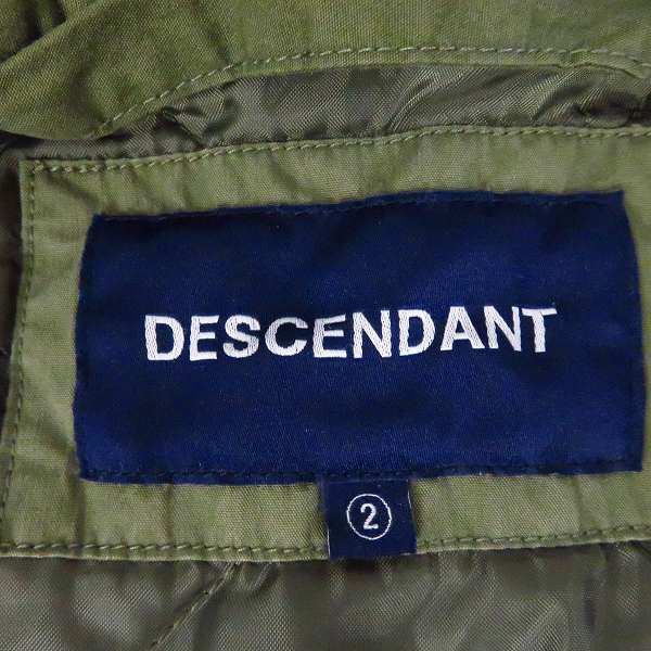 実際に弊社で買取させて頂いたDESCENDANT/ディセンダント ミリタリージャケット モスグリーン/2の画像 2枚目