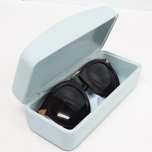 実際に弊社で買取させて頂いたKAREN WALKER/カレンウォーカー HARVEST サングラス 1101406の画像 8枚目