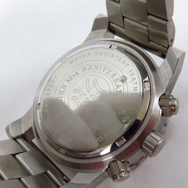 実際に弊社で買取させて頂いたDEAL DESIGN/ディールデザイン 120個限定 12th記念 トゥエルブマスター 腕時計 VO-114XDEAL【動作未確認】の画像 3枚目