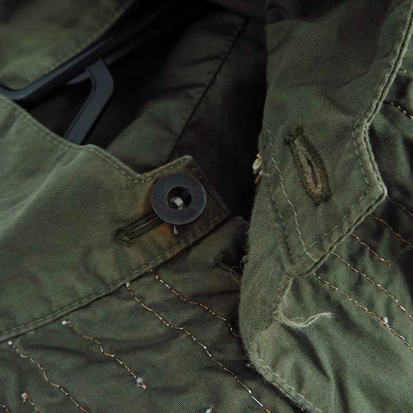 実際に弊社で買取させて頂いたIFSIXWASNINE/イフシックスワズナイン スパンコールタキシードシャツ/1の画像 6枚目