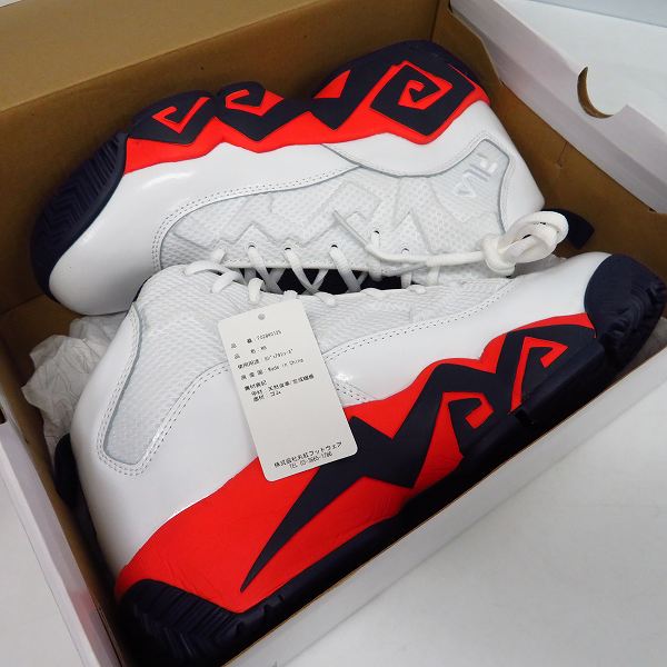 実際に弊社で買取させて頂いた FILA/フィラ NBA ジャマール マッシュバーン シグネーチャーモデル MB スニーカー F0284/27.5の画像 7枚目