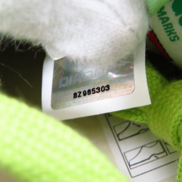 実際に弊社で買取させて頂いた【未使用】DIADORA HERITAGE/ディアドラヘリテージ EXODUS C SW/ローカット スニーカー 26.5 の画像 6枚目