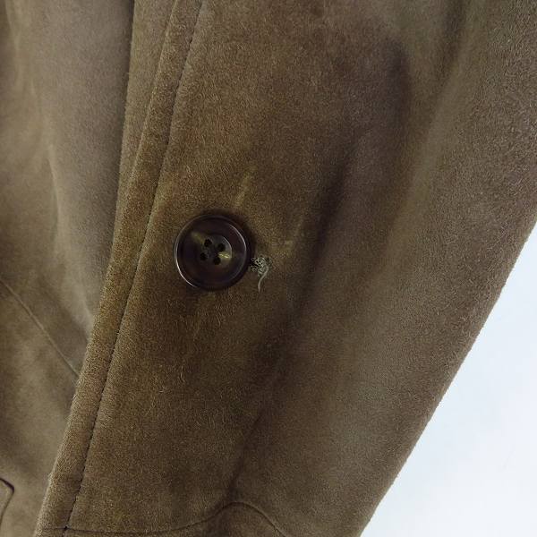 実際に弊社で買取させて頂いたBURBERRY LONDON/バーバリーロンドン レザージャケット/Mの画像 7枚目