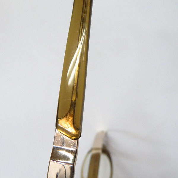 実際に弊社で買取させて頂いた999.9/フォーナインズ フルリム チタン グラデーション 眼鏡/メガネフレーム NPM-04の画像 8枚目