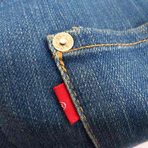 実際に弊社で買取させて頂いたLevi's RED/リーバイスレッド 立体裁断 デニムパンツ サルエル WPL-423/W30L32の画像 2枚目