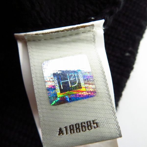 実際に弊社で買取させて頂いた【JPタグ】HYDROGEN/ハイドロゲン スカル刺繍 ウールカーディガン Size：Sの画像 3枚目