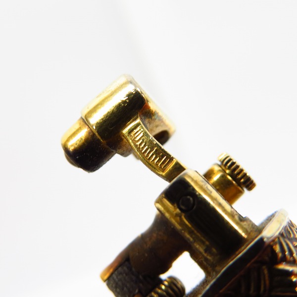 実際に弊社で買取させて頂いたdunhill/ダンヒル UNIQUE/ユニーク ガスライター ゴールドの画像 5枚目