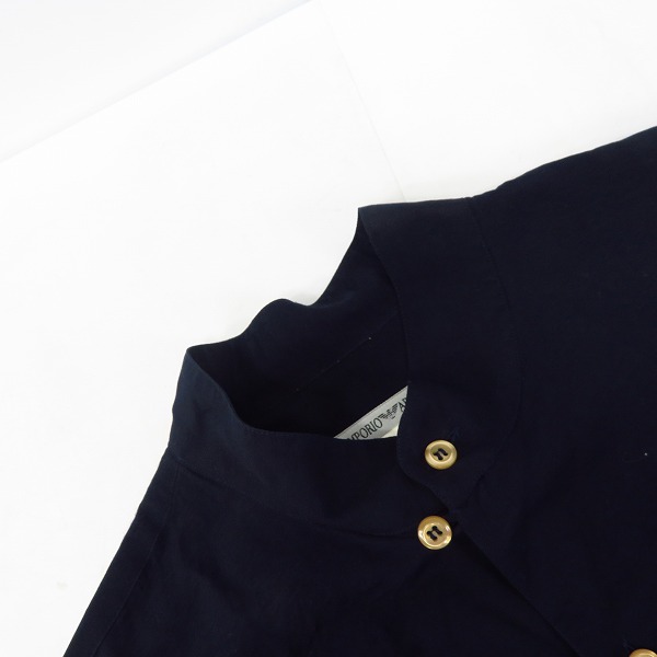 実際に弊社で買取させて頂いたEMPORIO ARMANI/エンポリオアルマーニ ビスコース混 長袖シャツの画像 4枚目