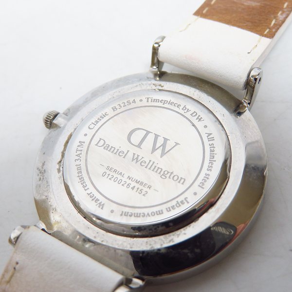 実際に弊社で買取させて頂いたDaniel Wellington/ダニエルウェリントン レディースウォッチ/腕時計 B32S4の画像 3枚目