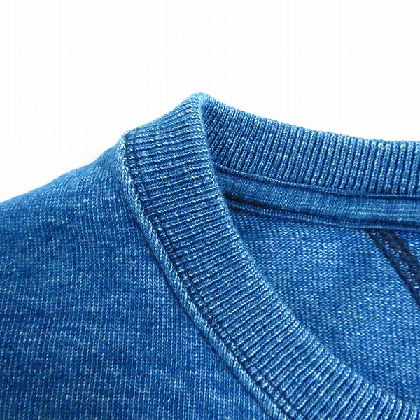 実際に弊社で買取させて頂いたBLUE BLUE/ブルーブルー 半袖 ヘビーウェイト Tシャツ/カットソー ボーダー柄 等 4点セットの画像 4枚目