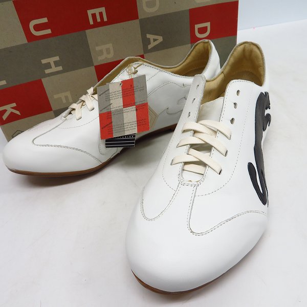 未使用】PUMA/プーマ van slobbe イタリア製レザースニーカー 343013 