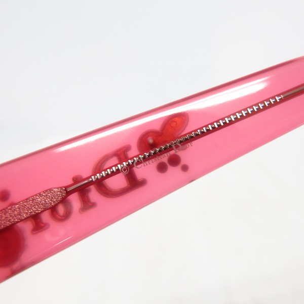 実際に弊社で買取させて頂いたChristian Dior/クリスチャンディオール メガネフレーム CD-7047Jの画像 3枚目