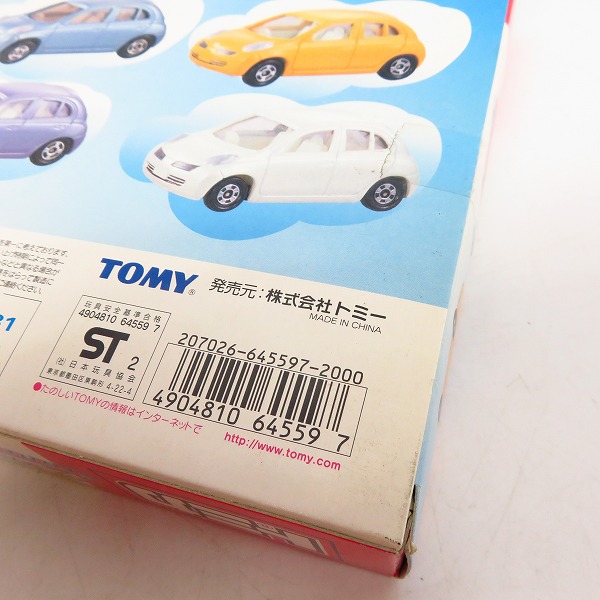 未開封】TOMY/トミー トミカ 日産マーチ カラフルセット/6台セットの
