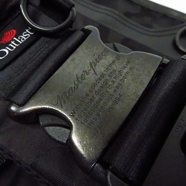 実際に弊社で買取させて頂いたmaster-piece/マスターピース 20th記念モデル 迷彩/カモフラ柄 メッセンジャーバッグ 01742-20th/日本製の画像 6枚目