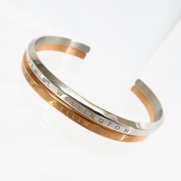 実際に弊社で買取させて頂いたDaniel Wellington/ダニエルウェリントン ブレスレット/クラシック 2点セット