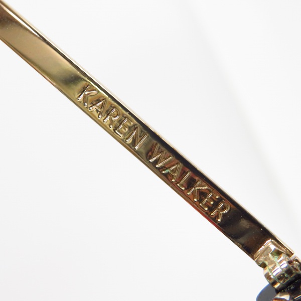 実際に弊社で買取させて頂いたKAREN WALKER/カレンウォーカー HARVEST サングラス 1101406の画像 5枚目