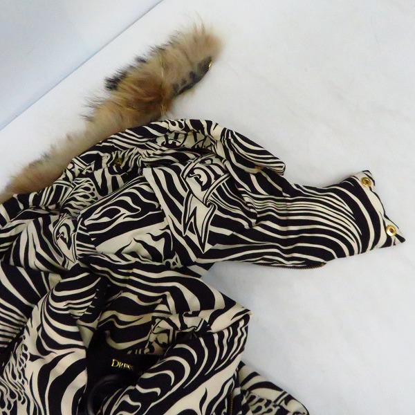 実際に弊社で買取させて頂いたDRESSCAMP/ドレスキャンプ 総柄ダウンジャケット/46の画像 9枚目