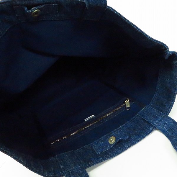 実際に弊社で買取させて頂いたHEAD PORTER/ヘッドポーター ナイロントート/デニムトート/ドット柄トート バッグ3点セットの画像 2枚目