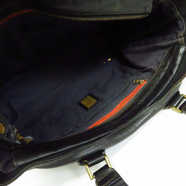 実際に弊社で買取させて頂いたmaster-piece/マスターピース COMPLETE WORKS レザー トートバッグの画像 3枚目