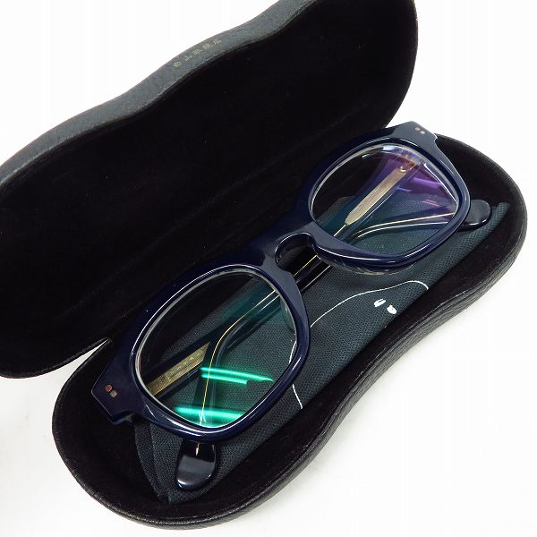 実際に弊社で買取させて頂いた白山眼鏡店/ハクサンガンキョウテン フルリム メガネフレームの画像 7枚目