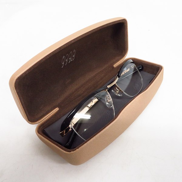 実際に弊社で買取させて頂いた999.9/フォーナインズ 眼鏡 M-19/9001の画像 7枚目