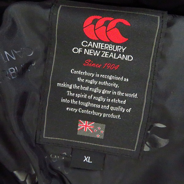 実際に弊社で買取させて頂いた【未使用】CANTERBURY/カンタベリー ダウンコート RA76630/XLの画像 2枚目