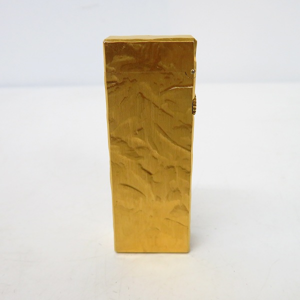 実際に弊社で買取させて頂いたdunhill/ダンヒル D.J 刻印 ゴールド ライター の画像 1枚目