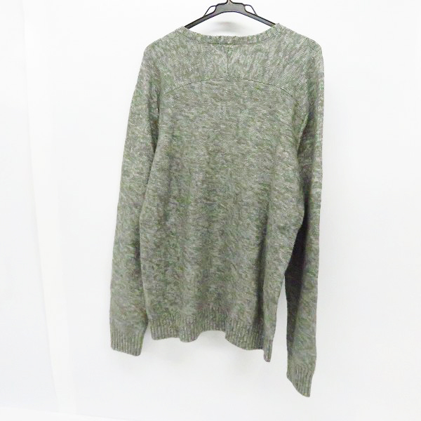 実際に弊社で買取させて頂いたARMANI EXCHANGE/アルマーニエクスチェンジ ボタンデザイン ニットセーター Mの画像 1枚目