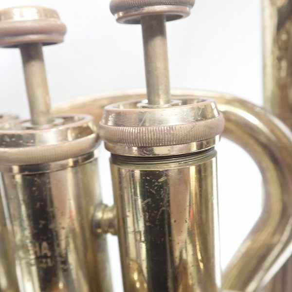 実際に弊社で買取させて頂いた★【ジャンク】YAMAHA/ヤマハ YEP321 ユーフォニアム 管楽器 ハードケース付きの画像 6枚目