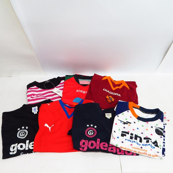 実際に弊社で買取させて頂いたPUMA/プーマ DIADORA/ディアドラ 等 ユニフォーム/トレーニングウェア 7点セット