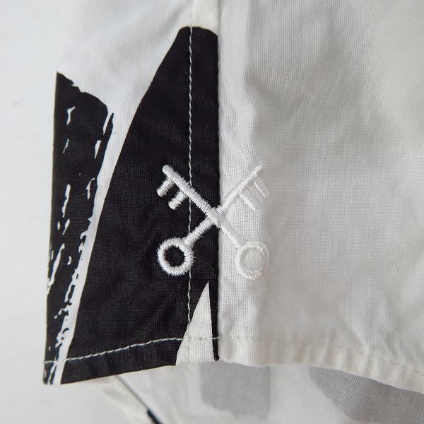 実際に弊社で買取させて頂いたuniform experiment/ユニフォームエクスペリメント 19SS GRAFFITI REGULAR COLLAR SHIRT UE-190008/2の画像 5枚目