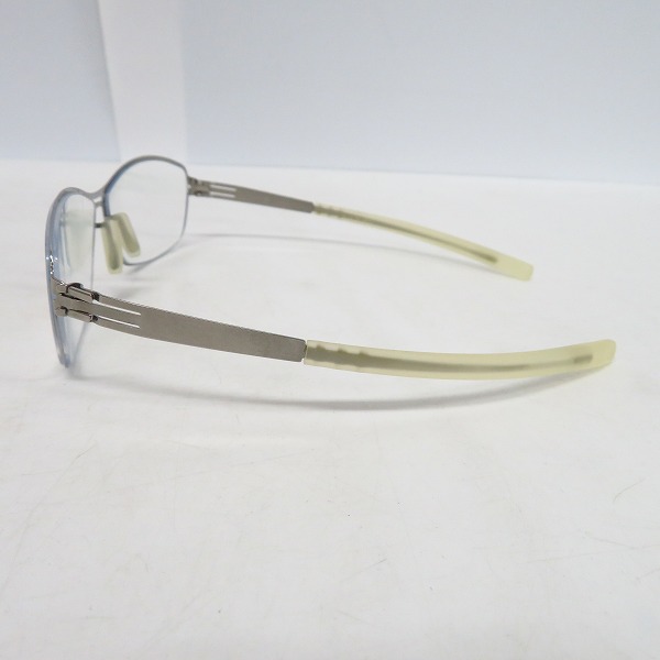 実際に弊社で買取させて頂いたic! berlin/アイシーベルリン model serena 度入り メガネフレーム/アイウェア/眼鏡  の画像 2枚目