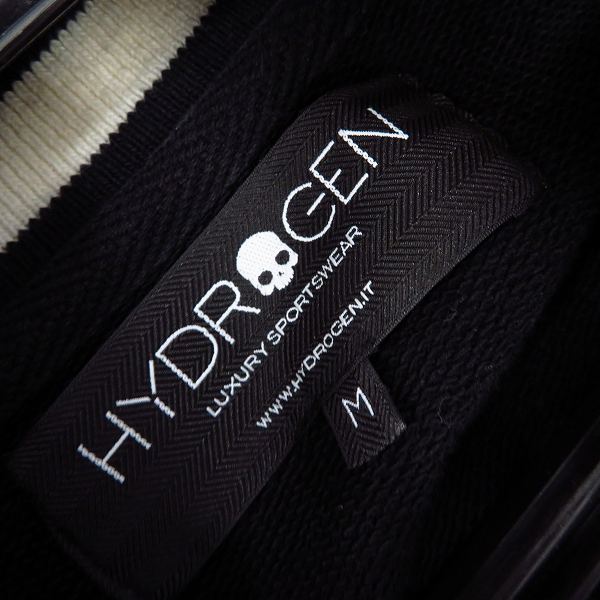 実際に弊社で買取させて頂いた【未使用】HYDROGEN/ハイドロゲン GARAGE ITALIA CUSTOMS スウェット トラックジャケット Mの画像 2枚目
