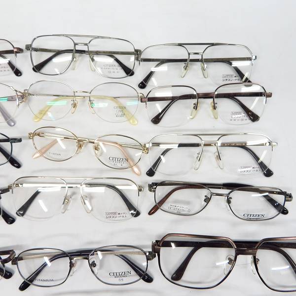 実際に弊社で買取させて頂いた【おまとめ30点】CITIZEN/シチズン ロータス/レグノ他 チタンフレームメガネ/メガネフレーム/アイウェアの画像 2枚目