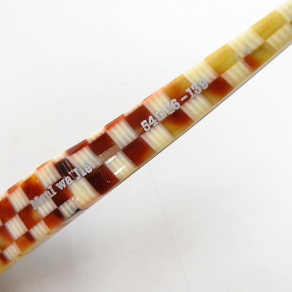 実際に弊社で買取させて頂いたLESS THAN HUMAN/レスザンヒューマン Maul waUie メガネフレーム/アイウェアの画像 4枚目