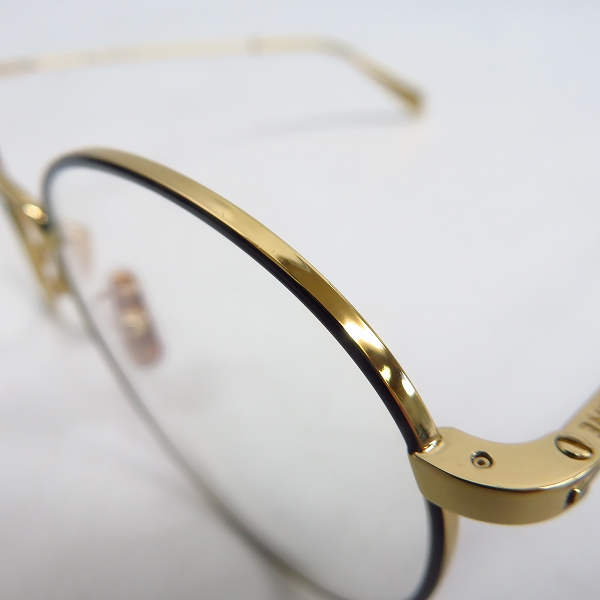 実際に弊社で買取させて頂いたCELINE/セリーヌ ボストン 眼鏡/メタルフレームの画像 6枚目