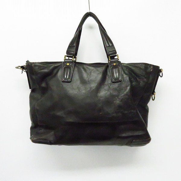実際に弊社で買取させて頂いたmaster-piece/マスターピース COMPLETE WORKS レザー トートバッグの画像 1枚目