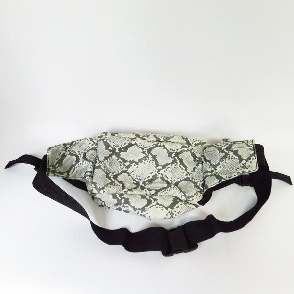 実際に弊社で買取させて頂いたHEAD PORTER/ヘッドポーター パイソン柄 ニューウエストバッグの画像 1枚目