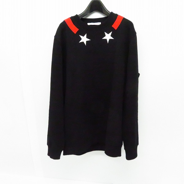 実際に弊社で買取させて頂いたGIVENCHY/ジバンシィ 18SS スター ライン 長袖 トレーナー/スウェット BM702D3Y04/M