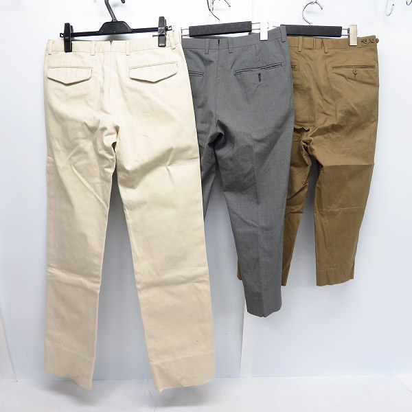 実際に弊社で買取させて頂いたLAD MUSICIAN/ラッドミュージシャン ワークパンツ/スラックスパンツ 3点セットの画像 1枚目