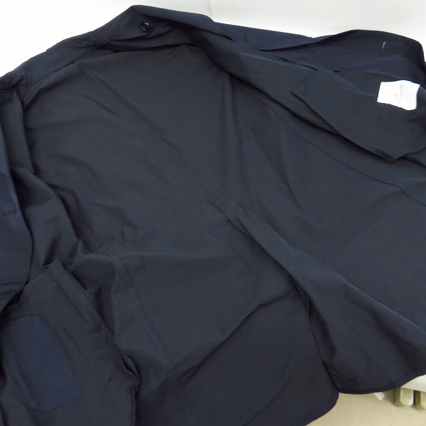 実際に弊社で買取させて頂いたuniform experiment/ユニフォームエクスペリメント 17-18AW MILITARY TRENCH COAT ネイビー UE-178017/4の画像 2枚目