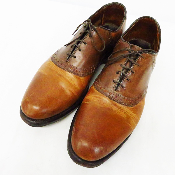 実際に弊社で買取させて頂いたAllen Edmonds/アレンエドモンズ Shelton レザー サドルシューズ 2811/10.5