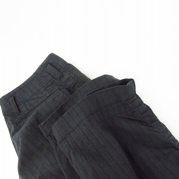 実際に弊社で買取させて頂いたkolor/カラー ストライプ柄 パッカリングパンツ 13SCM-P04102/2の画像 5枚目