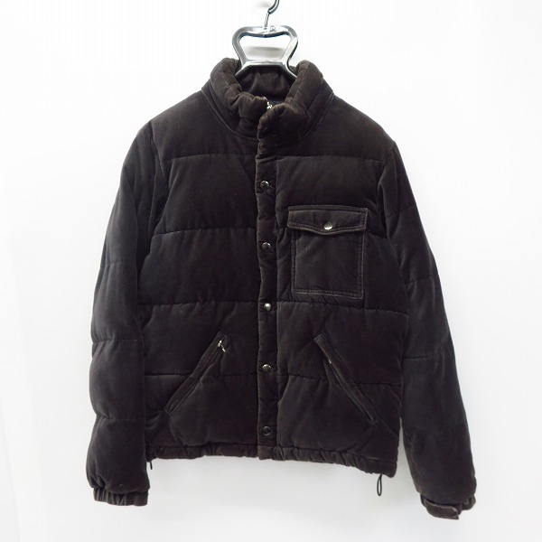 実際に弊社で買取させて頂いたHARE/ハレ ベロア/中綿入り ジップアップブルゾン/ダウン混ジャケット M
