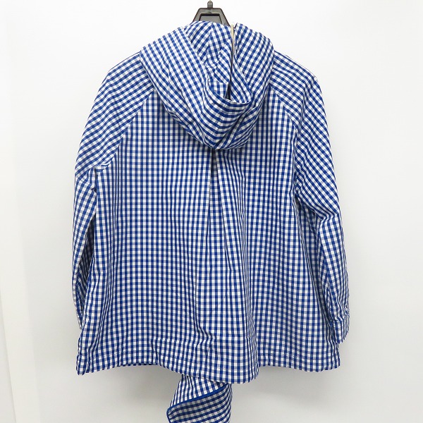 実際に弊社で買取させて頂いた【未使用】MACKINTOSH PHILOSOPHY/マッキントッシュ レディース チェック フード ジップアップジャケット/38の画像 1枚目