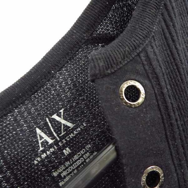 実際に弊社で買取させて頂いたARMANI EXCHANGE/アルマーニエクスチェンジ ヘンリーネック カットソー Mの画像 5枚目